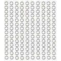1000Pcs Small 0.6x4mm Stainless Steel Split Rings Jump Rings Connector Rings for Jewelry Making Bracelet Necklaces Earrings Keychain DIY Craft (12599-4mm) - size: 4mm