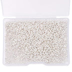 BEADIA Silver Plated Crimp Beads Non Tarnish 2.5mm 600pcs for Jewelry Making Findings - color: Crimp Beads Silver, size: 2.5mm