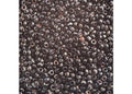 Miyuki Seed Bead 11/0 APX. 22 - g OP. Black Picasso Japanese Glass Seed Beads - color: Black Picasso