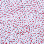 600pcs Acrylic Letter Beads Alphabet Red Letters White Round Bead, 4x7mm, for Friendship Bracelets and Gifts Souvenir Jewelry Making - color: Red Letter White Bead