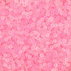 4mm Frosted Glass Seed Beads Bulk, 1000pcs Small Round Glass Bead Matte Loose Spacer Beads for Beading, Friendship Bracelet, Pendants, Key Chains, Necklaces, Hairpins, Pink - color: Pink