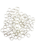 100pcs 925 Sterling Silver Open Jump Rings, 22 Gauge 5.2mm OD/4.0mm ID Made in USA by CRAFT WIRE - size: 5.2mm OD/4.0mm ID