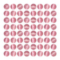 MJDCB 30pcs Pink Cat Eye Stone Beads 12mm Round Crystal Loose Bead for Jewelry Making DIY Bracelets Necklace - color: Pink, size: 12mm(30pcs)