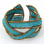 Bulk Turquoise Seed Beads 200 Grams About 6500pcs, 3mm 8/0 Glass Craft for Making Earrings, Bracelets, Pendants, Waist Jewelry,DIY Handmade Seed Beads（Turquoise ） - color: Turquoise, size: 3mm