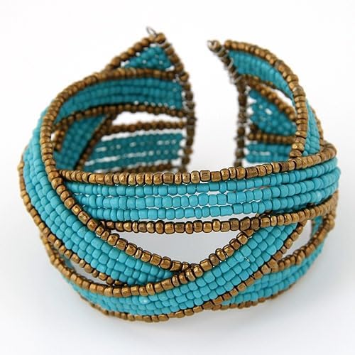 Bulk Turquoise Seed Beads 200 Grams About 6500pcs, 3mm 8/0 Glass Craft for Making Earrings, Bracelets, Pendants, Waist Jewelry,DIY Handmade Seed Beads（Turquoise ） - color: Turquoise, size: 3mm