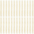 100 PCS Chains Extender for Jewelry Making Gold Necklace Extender Bracelet Chain Extension Tails for Necklaces, Bracelets, Anklets, Key Chains Removable - color: Gold