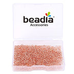 BEADIA Rose Gold Plated Jump Rings Non Tarnish 3mm 1200pcs for Jewelry Making Findings - color: Rose Gold, size: 0.5x3mm