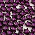 200pcs 11mm Acrylic Star Beads Spacer Beads for DIY Jewelry Making Bracelet Necklace Key Chains Handmade Craft(Dark Purple) - color: Dark Purple, size: 11mm
