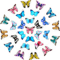 Hicarer 56 Pieces Alloy Butterfly Pendant Charms Colorful Butterfly Crafts Charms for Jewelry Making Bracelets Earrings Necklace DIY Making Supplies (14 Colors)