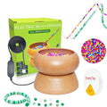 Xmada Electric Bead Spinner - Clay Bead Spinner with 2PC Beading Needles and Seed Beads, Waist Beads Kit, Bead Spinner for Jewelry Making, Electric | Speed Adjustment Beading Tools (Original) - color: Original