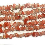 3-5mm Natural Cherry Quartz Gemstone Chips Loose Beads Semi Precious for Jewelry Making DIY Handmade Craft Supplies 1 Strand per Bag Approxi 32" - color: Cherry Quartz