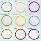 Bala&Fillic Raibow Clear Color 4mm Seed Beads About 1200pcs/100Grams in Bag, 6/0 Glass Craft Beads for Making Bracelet and Necklace (Raibow Clear) - color: Raibow Clear -4mm