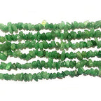 3-5mm Natural Green Aventurine Gemstone Chips Loose Beads Semi Precious for Jewelry Making DIY Handmade Craft Supplies 1 Strand per Bag Approxi 32" - color: Green Aventurine