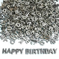 300+ Pieces 9x12mm Big Large Alphabet Letter Beads Charms A-Z Mixed Plastic Shape Loose Bead for Jewelry Making Bracelets Necklaces Key Chains (Silvery) - color: Silver, size: 300 Pieces