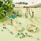 Fashewelry 100pcs 3mm Faceted Round Crystal Beads Small Natural Mixed Stone Beads for Bracelet Necklace Earrings DIY Jewelry Making - color: 03mm-Mixed-3