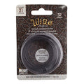 The Beadsmith Square Craft Wire - Medium Temper Beading Wire, Black Color, 21 Gauge, 7 Yards - color: Black, size: 21 Gauge, 7 Yard Coil