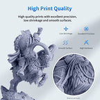 ANYCUBIC 3D Printer Resin, 405nm SLA UV-Curing Resin with High Precision and Quick Curing & Excellent Fluidity for LCD 3D Printing (Grey, 1kg) - color: Grey, size: 1kg