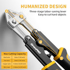 GRENPRO Wire Cutters Heavy Duty 8 Inch, Mini Bolt Cutter & Small Wire Cable Cutters, Wire Clippers for Crafting, Wire Cutter Pliers with Soft Anti-Slip Handle - style: 8" Bolt Cutter