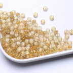 ToBeIT 1000pcs Letter Beads Glow Gold Alphabet Beads Round 4X7mm Letter Beads Glow in Dark for DIY Bracelet Necklace Craft Making (bgglow-Gold) - color: bgglow-gold