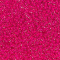 Czech 8/0 Silver Lined Glass Seed Beads 20 Grams 800 Pcs Multi Colors (Neon Pink) - color: Neon Pink