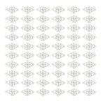 Hollow Filigree Charms - color: Antique Silver