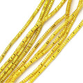 ECYC Ltd 10g 1.5mm French Bullion Wire, Spiral Copper Coil Wire French Coil Embroidery Wire French Metallic Wire Flexible Jewelry Wire for Embroidery, Beading, Jewelry Making, Garment Design - color: Gold