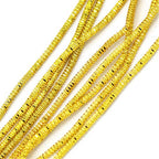 ECYC Ltd 10g 1.5mm French Bullion Wire, Spiral Copper Coil Wire French Coil Embroidery Wire French Metallic Wire Flexible Jewelry Wire for Embroidery, Beading, Jewelry Making, Garment Design - color: Gold