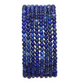 BEADIA Natural Lapis Lazuli Stone Round Loose Semi Gemstone Beads for Jewelry Making 3-3.5mm 38cm/Strand - color: Lapis Lazuli, size: 3-3.5mm