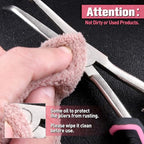 7-Inch Long Reach Bent Needle Nose Pliers Serrated Jaw Bent Long Nose Pliers Extra Long Needle Nose Pliers Jewelry Pliers for Jewelry Making, Wire Wrapping and Object Gripping in Tight Spaces - style: Bent Needle Nose Plier Serrated Jaws