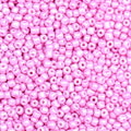 5000pcs Glass Seed Beads, 3mm 8/0 Small Individual Color Seed Beads Mini Pony Bulk for DIY Bracelet Necklaces Wrist Jewelry Making, Light Pink - color: Light Pink