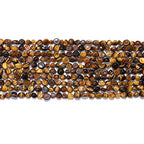 BEADIA Irregular Natural Tiger Eye Stone Loose Semi Gemstone Beads for Jewelry Making 5-8mm 38cm - color: Tiger Eye, size: 5-8mm 38cm