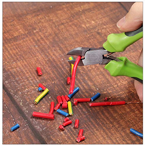 SPEEDWOX Mini Diagonal Cutting Pliers 4-1/2 Inches Small Wire Cutters Mini Precision Plastic Nippers Professional Hand Tool for Jewelry Makinging Beading Hobby Craft DIY - style: Diagonal Pliers