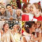 1480pcs Christmas Polymer Clay Beads Charms Friendship Bracelet Necklace Earring Jewelry Making kit, Accessories for Arts Crafts DIY Gifts for Women Girls - color: A4#Christmas