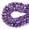 160PCS 4MM Purple Amethyst Dream Lace Beads Natural Quartz Crystal Stone Loose Beads for Jewelry Making DIY Bracelet Grade A+ - color: Purple Dream Lace Amethysts, size: 4mm (2 strands)