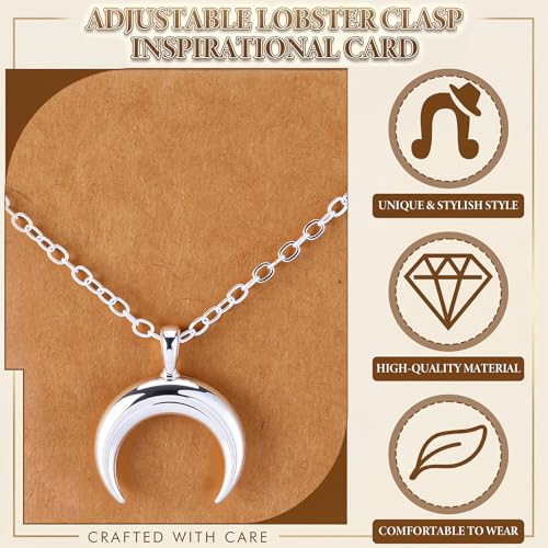 Kenning 30 Pcs Mother's Day Necklace Gifts Bulk Pendant Necklace Set for Women Gold Plated Acrylic Adjustable Clavicle Chain with Card - color: Silver, style: Classic Mixed Style