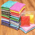 Blinginbox 50000pcs Flatback Rhinestones,Resin Non Hotfix Rhinestones Large Quantity Wholesale for Crafts DIY Creative Design,Clothes,Makeup,Nail Art (2mm=0.08", Lt.Rose AB) - color: Lt.Rose AB, size: 2mm=0.08"