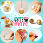 Goody King Resin Jewelry Making Starter Kit - Resin Kits for Beginners with Molds and Resin Jewelry Making Supplies - Silicone Casting Mold, Tools Set Clear Epoxy for DIY Jewelry