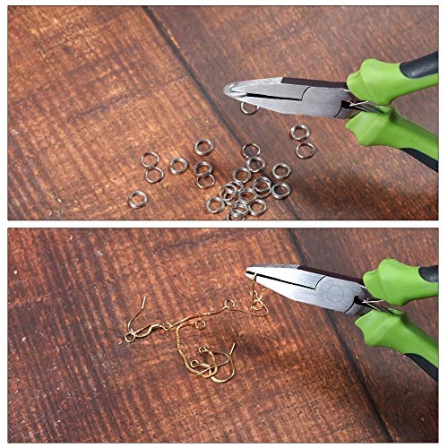 SPEEDWOX Mini Flat Nose Pliers - 5 Inch Fine Pliers for Jewellery Making, Beading, Jewelry Repair & Crafts - style: Flat Nose Pliers