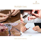 BEADNOVA 8mm Open Jump Rings Silver Jump Rings for Jewelry Making and Keychains (300Pcs) - color: 300pcs, size: 8mm
