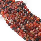 BEADIA Faceted Natural Dream Agate Stone Round Beads 10mm 36cm/Strand for Jewelry Making - color: Dream Agate, size: 10mm