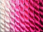 100% Nature Mulberry Handmade Embroidery Silk Thread Woven Jewelry Accessory Artificial Flowers Cross Stitch Floss DIY Sewing Kits 9 Gradient Colors 22m Each (39) - color: 39