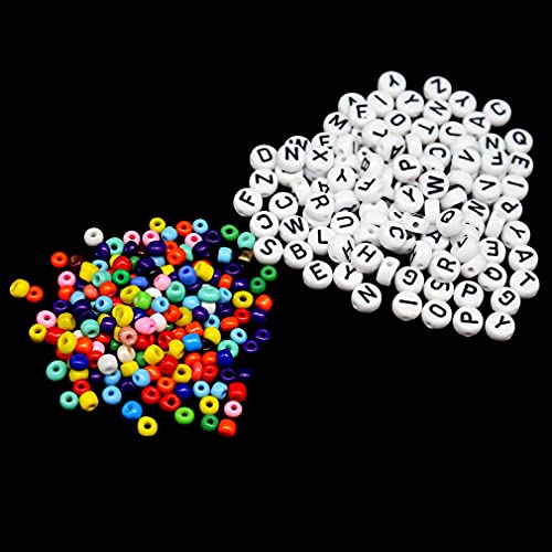 11 Strands Clay Beads-Heishi Beads Flat Round Heishi Disc Beads Polymer Clay Spacer for Bracelets Earring Necklaces Jewelry Making (6mm 4500Pcs+420Pcs) - color: Mutilcolor 02