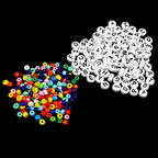 11 Strands Clay Beads-Heishi Beads Flat Round Heishi Disc Beads Polymer Clay Spacer for Bracelets Earring Necklaces Jewelry Making (6mm 4500Pcs+420Pcs) - color: Mutilcolor 02