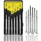 NSEZTZ 6PCS Mini Screwdriver Set, Small Professional Repair Tool Kit with 6 Different Size Flathead and Phillips Screwdrivers, Precision Screwdriver Sets for Jewelry, Watch, iPhone, Eyeglass Repair - style: 6PCS