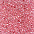 John Bead Czech Glass Seed Beads 10/0 (100Grams) Silver Lined Transparent Pink Mix 3 Pink Shade Beads for DIY Arts Crafts Jewelry Bracelets Necklaces Earrings Making - color: Transparent Pink Mix