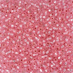 John Bead Czech Glass Seed Beads 10/0 (100Grams) Silver Lined Transparent Pink Mix 3 Pink Shade Beads for DIY Arts Crafts Jewelry Bracelets Necklaces Earrings Making - color: Transparent Pink Mix