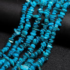 Chip Shell, 260pcs 5-8mm Irregular Shell Beads with Holes, Lake Blue Shell & Aqua Like Chip Beads for Jewelry Making - color: Lake Blue