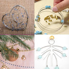 164 Feet Ultra-Soft 18 Gauge Aluminum Wire - 1mm Bendable Metal Craft Wire for Jewelry Making, Sculpting, Floral Wreath & DIY Christmas Ornaments (Silver) - color: Silver belt pulley