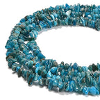 5-8mm Natural Blue Apatite Gemstone Chips Loose Beads Semi Precious for Jewelry Making DIY Handmade Craft Supplies 1 Strand per Bag Approxi 34" - color: Blue Apatite Chips