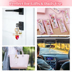 Wurosi 773 Pcs Beaded Keychain Making Kit, Bag Charm Kit, with Chains, Charms & Letter, Key Chain Hooks, Jump Rings, Manual, Gift Bgas, Storage Box & Tools, DIY Crafting and Jewelry Making for Adult - color: 773PCS Keychain Making Kit